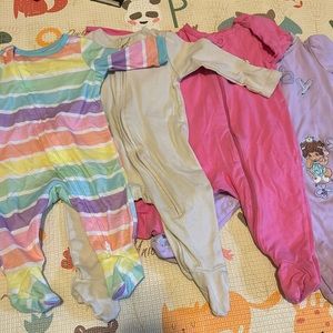 4 3-6M Zipper Sleepers